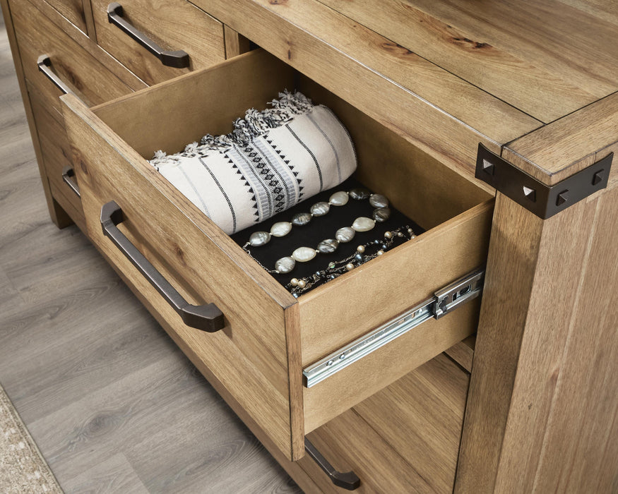 Ridgester Dresser and Mirror - Clarks Hardware - Iowa