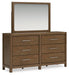 Cabalynn Dresser and Mirror - Clarks Hardware - Iowa