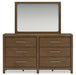 Cabalynn Dresser and Mirror - Clarks Hardware - Iowa