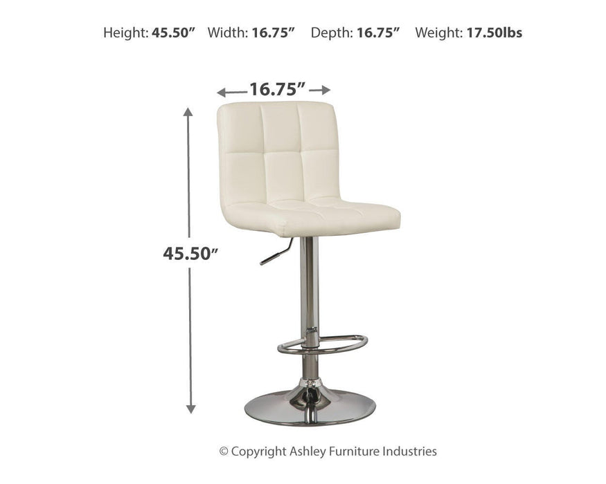 Bellatier Adjustable Height Bar Stool - Clarks Hardware - Iowa