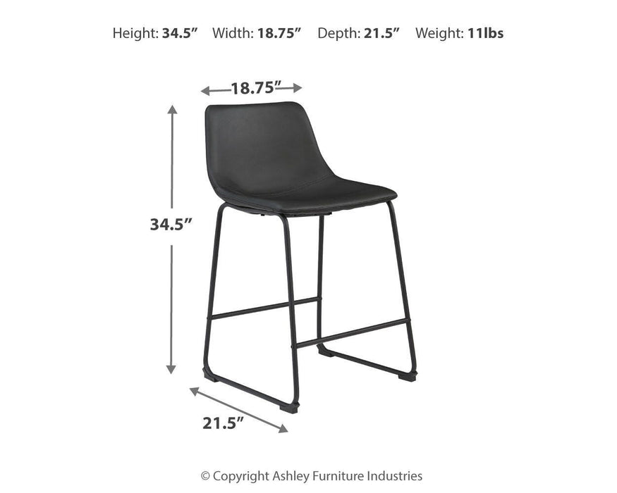 Centiar Counter Height Bar Stool - Clarks Hardware - Iowa