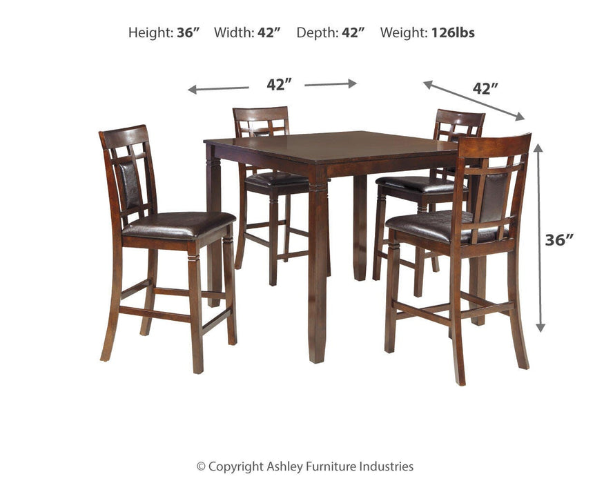 Bennox Counter Height Dining Table and Bar Stools (Set of 5) - Clarks Hardware - Iowa