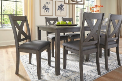 Caitbrook Dining Table and Chairs (Set of 7) - Clarks Hardware - Iowa