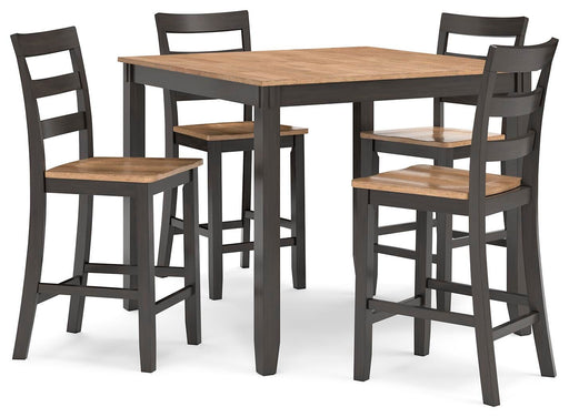 Gesthaven Counter Height Dining Table and 4 Barstools (Set of 5) - Clarks Hardware - Iowa