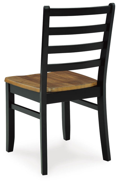 Blondon Dining Table and 6 Chairs (Set of 7) - Clarks Hardware - Iowa