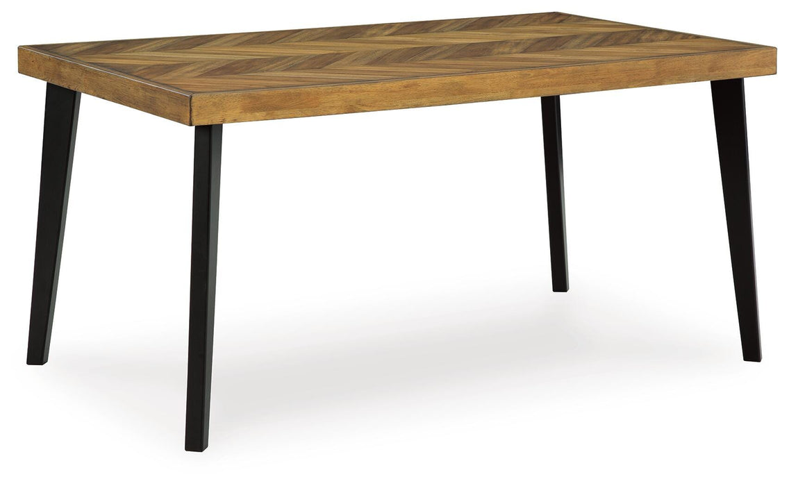 Blondon Dining Table and 6 Chairs (Set of 7) - Clarks Hardware - Iowa