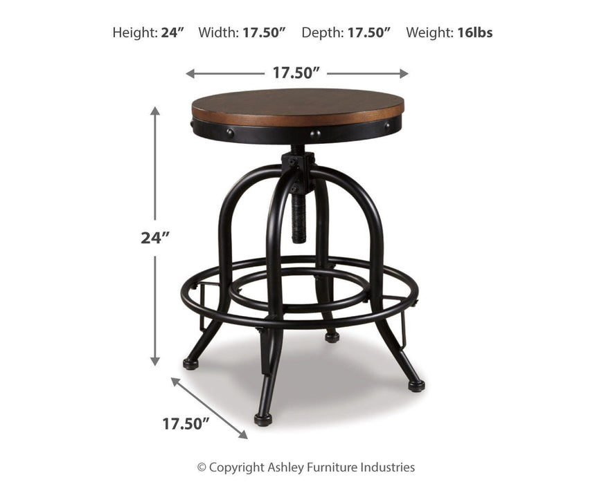 Valebeck Counter Height Bar Stool - Clarks Hardware - Iowa