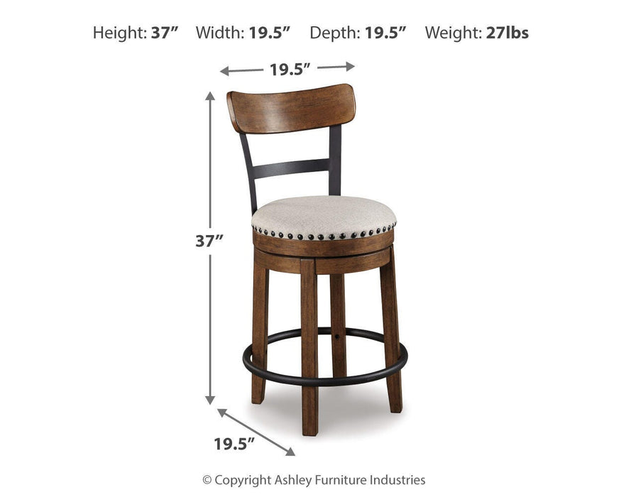 Valebeck Counter Height Bar Stool - Clarks Hardware - Iowa