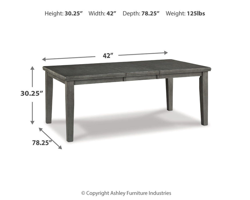 Hallanden Dining Extension Table - Clarks Hardware - Iowa