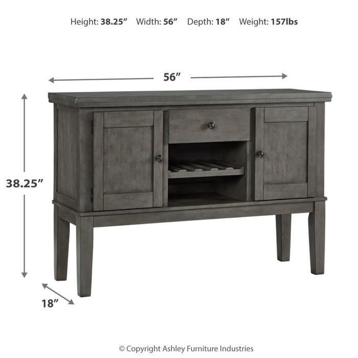 Hallanden Dining Server - Clarks Hardware - Iowa
