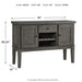 Hallanden Dining Server - Clarks Hardware - Iowa