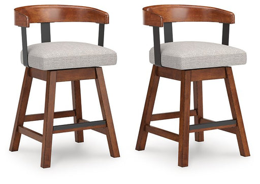 Ralene Counter Height Barstool (Set of 2) - Clarks Hardware - Iowa