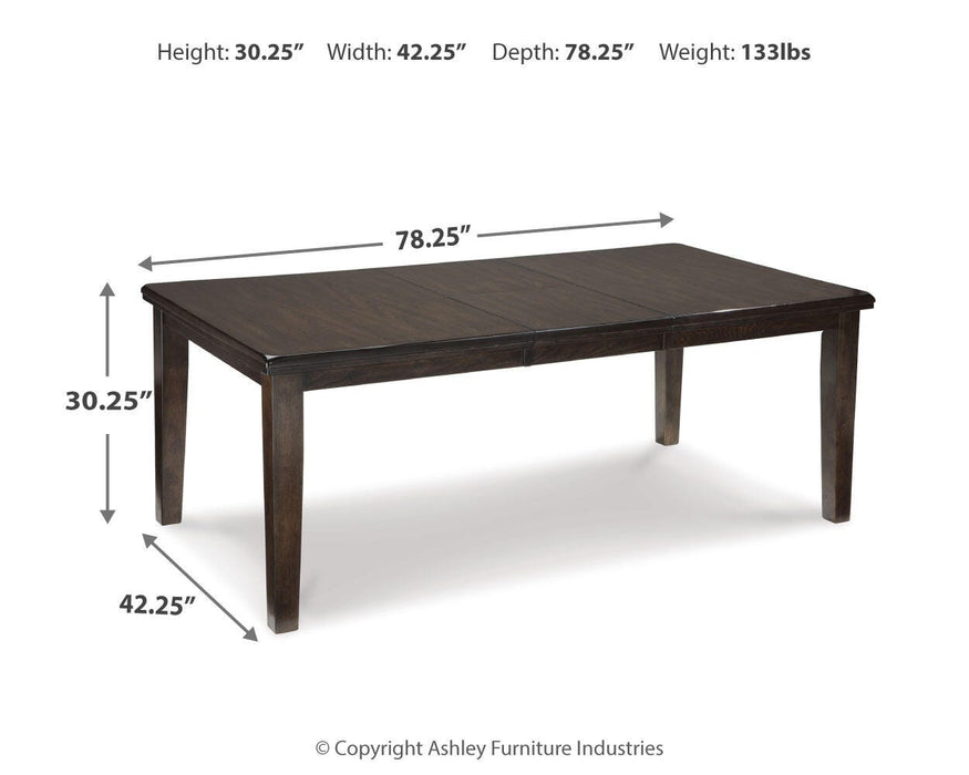 Haddigan Dining Extension Table - Clarks Hardware - Iowa
