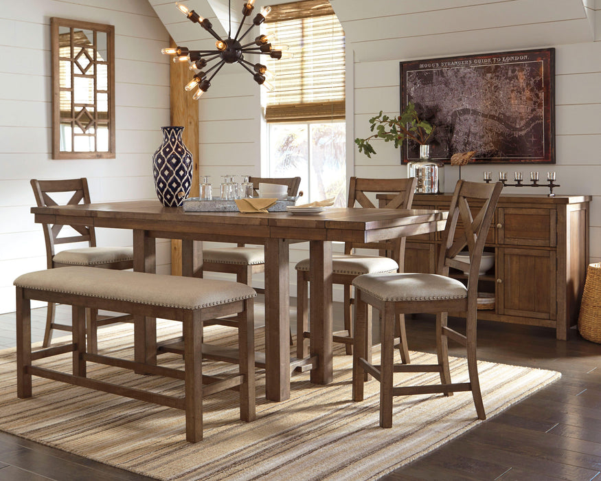 Moriville Counter Height Dining Set - Clarks Hardware - Iowa