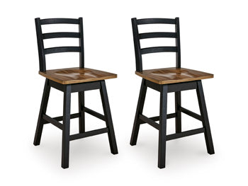 Wildenauer Counter Height Swivel Barstool - Clarks Hardware - Iowa