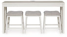 Robbinsdale Counter Height Dining Table and 3 Barstools Set - Clarks Hardware - Iowa