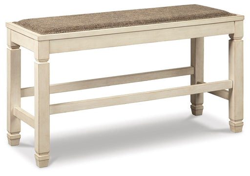 Bolanburg Counter Height Dining Bench - Clarks Hardware - Iowa