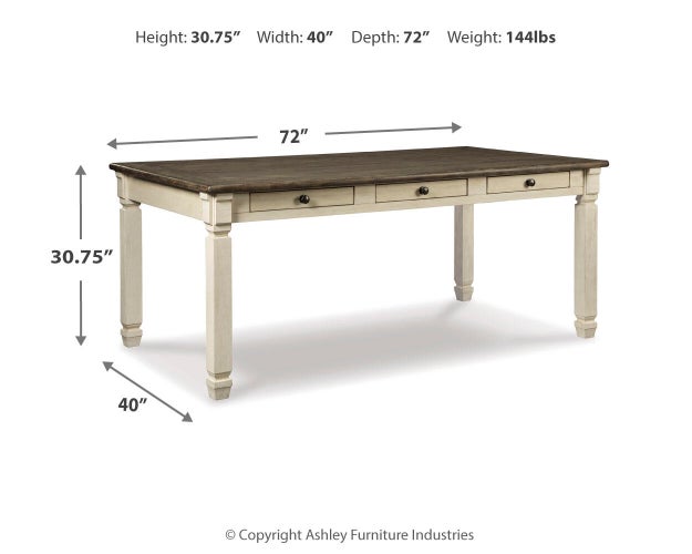 Bolanburg Dining Table - Clarks Hardware - Iowa