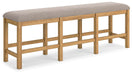 Havonplane 72" Counter Height Dining Bench - Clarks Hardware - Iowa
