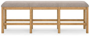 Havonplane 72" Counter Height Dining Bench - Clarks Hardware - Iowa