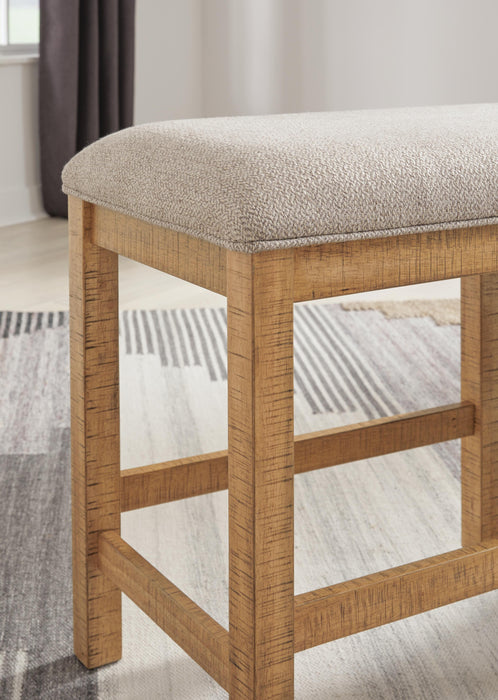 Havonplane 72" Counter Height Dining Bench - Clarks Hardware - Iowa