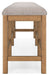 Havonplane 72" Counter Height Dining Bench - Clarks Hardware - Iowa