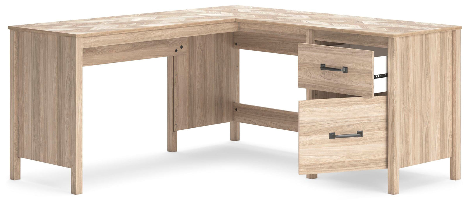 Battelle 60" Home Office Desk with Return - Clarks Hardware - Iowa