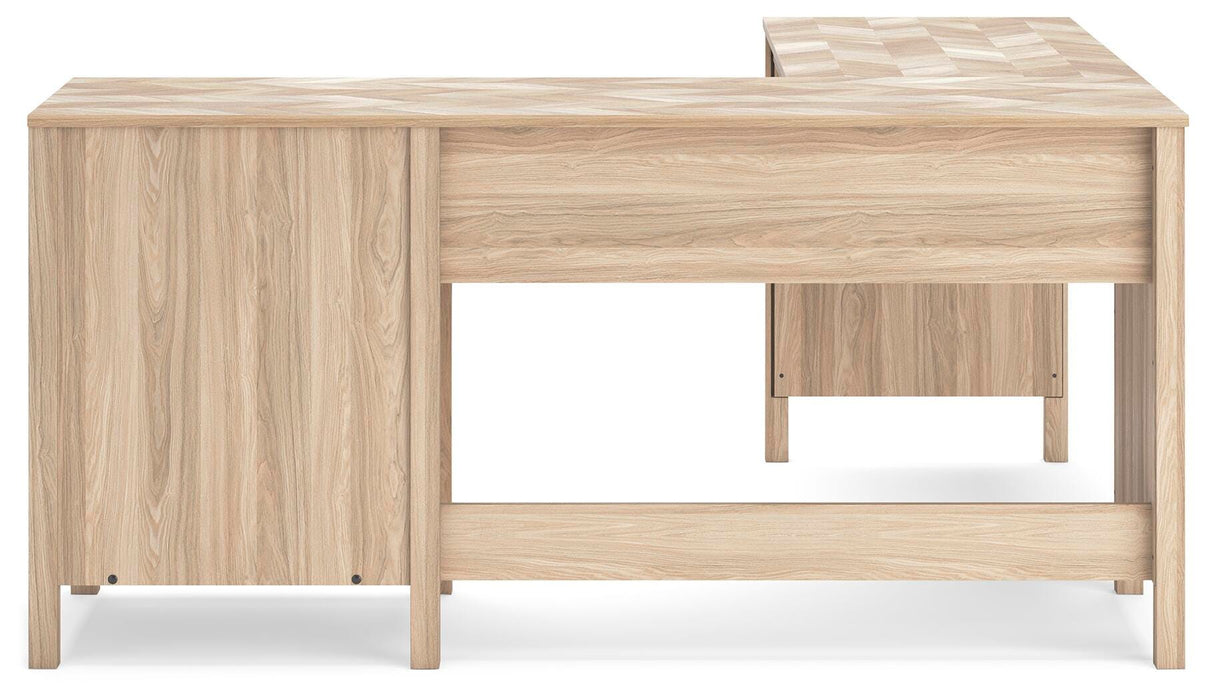 Battelle 60" Home Office Desk with Return - Clarks Hardware - Iowa