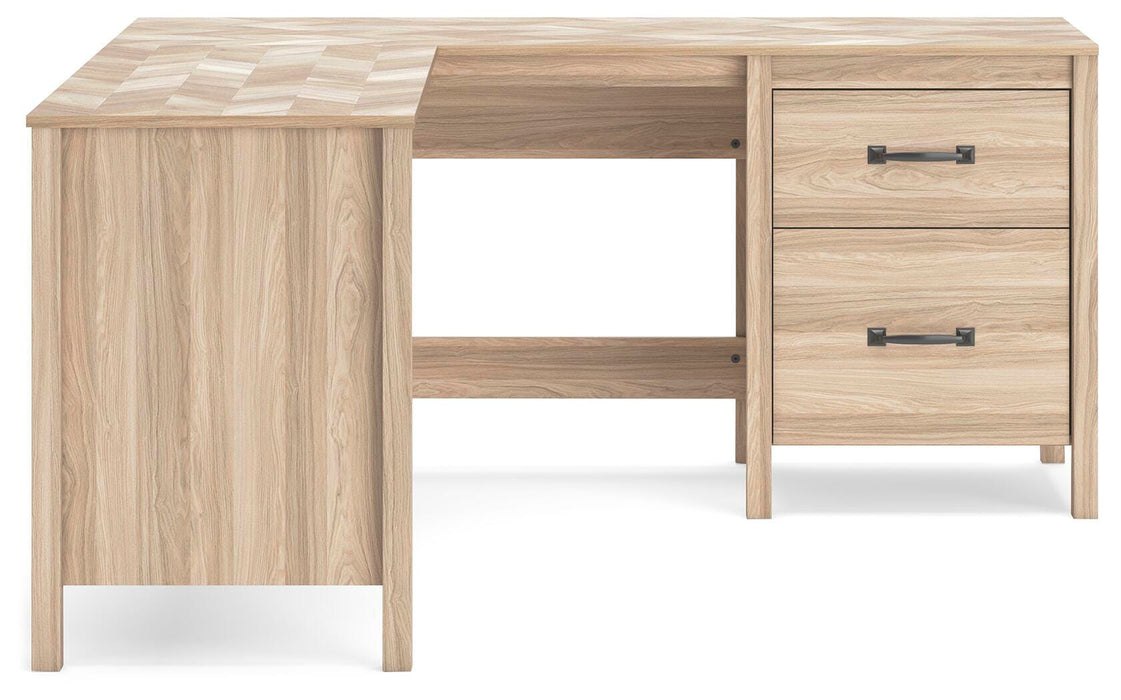 Battelle 60" Home Office Desk with Return - Clarks Hardware - Iowa