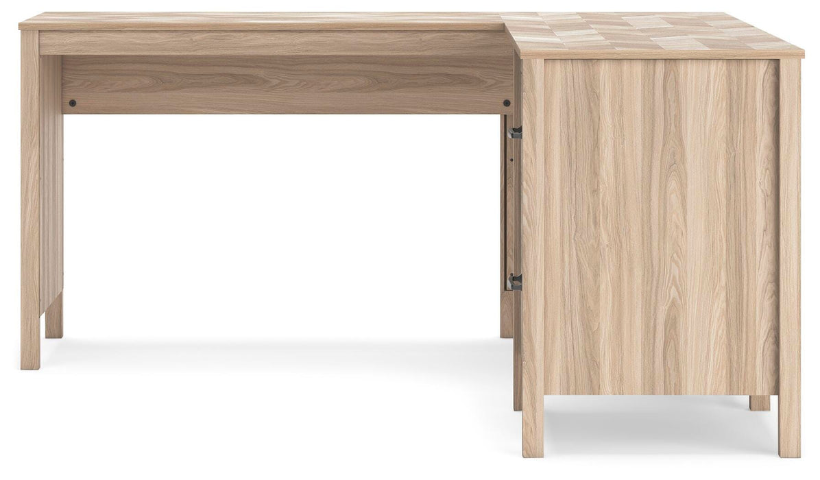 Battelle 60" Home Office Desk with Return - Clarks Hardware - Iowa