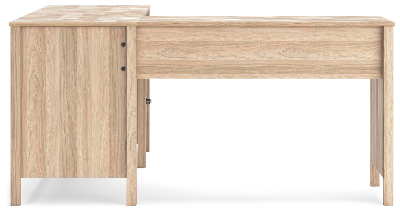 Battelle 60" Home Office Desk with Return - Clarks Hardware - Iowa