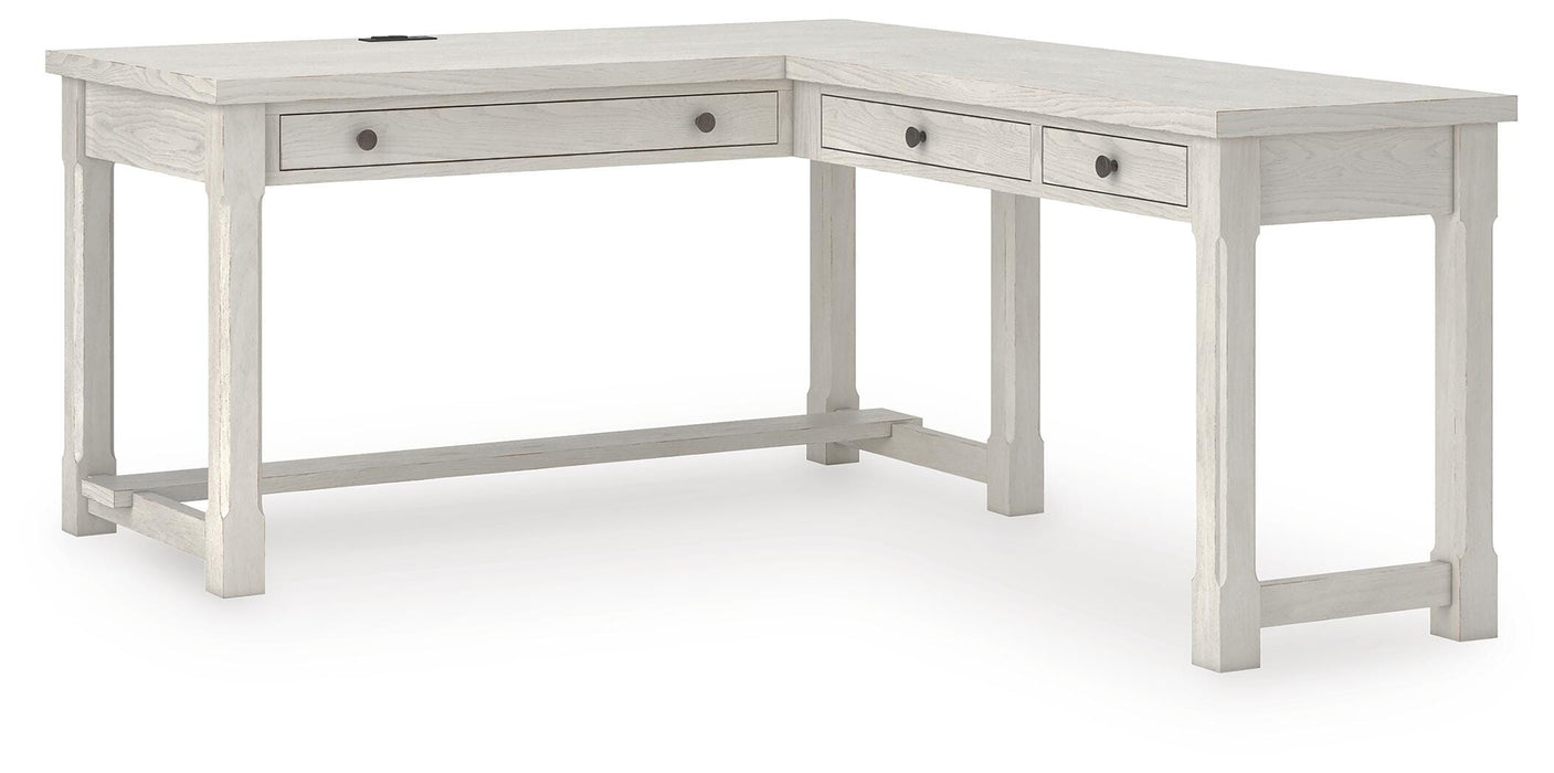 Robbinsdale L-Shaped Home Office Desk - Clarks Hardware - Iowa