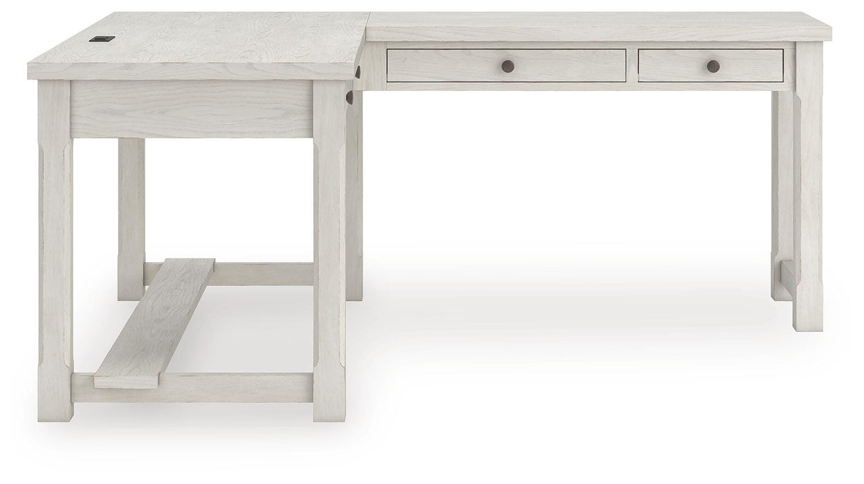 Robbinsdale L-Shaped Home Office Desk - Clarks Hardware - Iowa