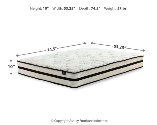 Chime 10 Inch Hybrid Mattress in a Box - Clarks Hardware - Iowa