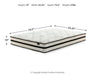 Chime 10 Inch Hybrid Mattress in a Box - Clarks Hardware - Iowa