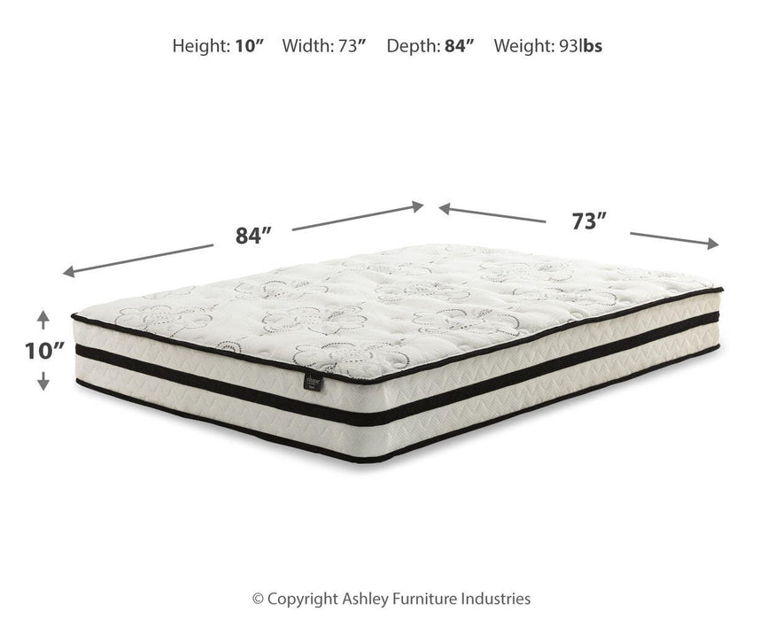 Chime 10 Inch Hybrid Mattress Package - Clarks Hardware - Iowa