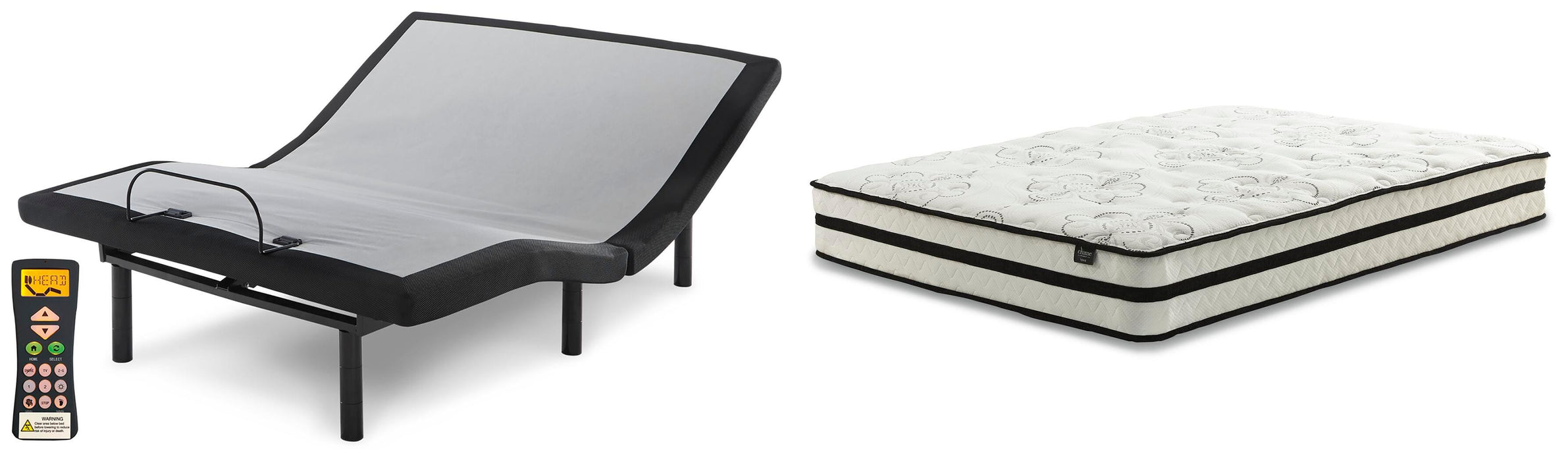 Chime 10 Inch Hybrid Mattress Package - Clarks Hardware - Iowa