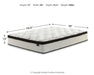 Chime 12 Inch Hybrid Mattress in a Box - Clarks Hardware - Iowa