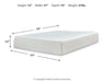 Chime 12 Inch Memory Foam Mattress in a Box - Clarks Hardware - Iowa