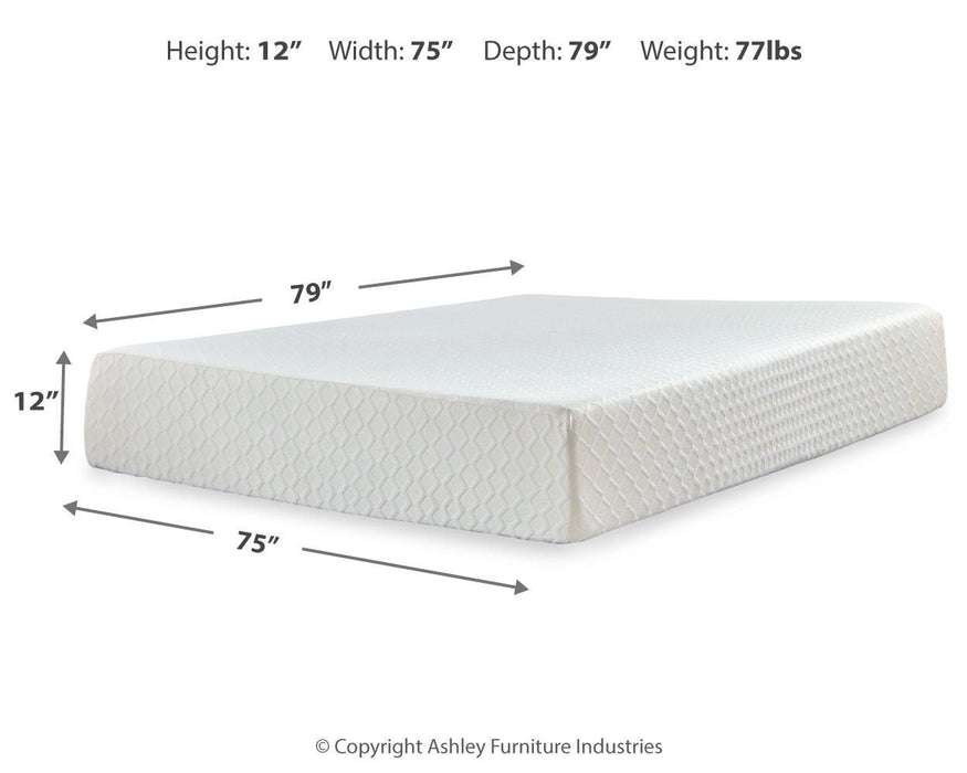 Chime 12 Inch Memory Foam Mattress in a Box - Clarks Hardware - Iowa