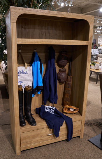 Dovander Hall Tree with Storage Bench - Clarks Hardware - Iowa