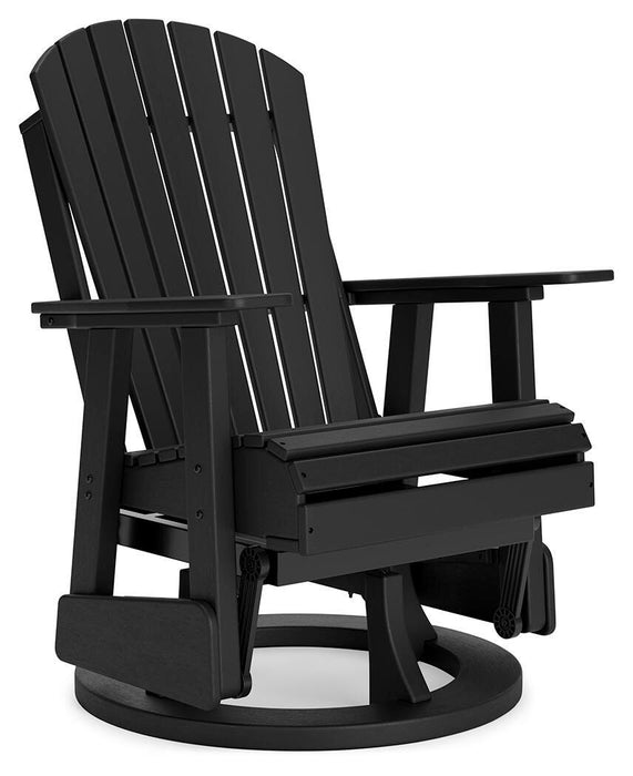 Hyland wave Outdoor Swivel Glider Chair - Clarks Hardware - Iowa