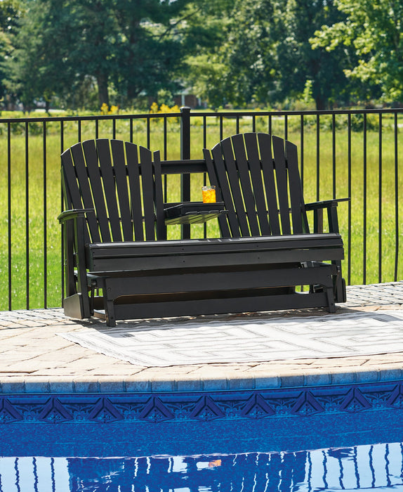 Hyland wave Outdoor Glider Loveseat - Clarks Hardware - Iowa