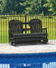 Hyland wave Outdoor Glider Loveseat - Clarks Hardware - Iowa
