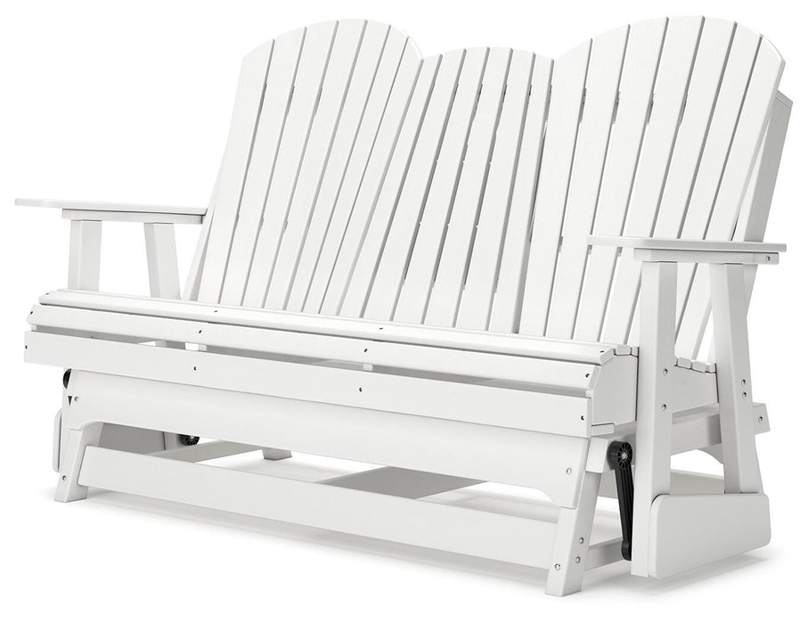 Hyland wave Outdoor Glider Loveseat - Clarks Hardware - Iowa
