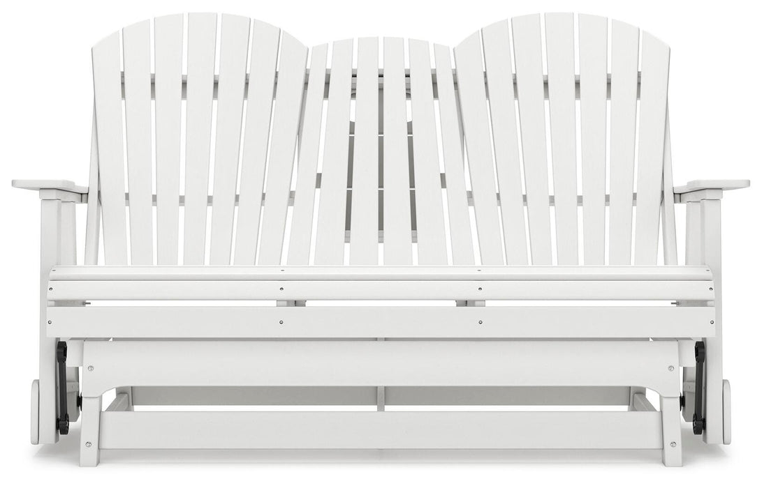 Hyland wave Outdoor Glider Loveseat - Clarks Hardware - Iowa