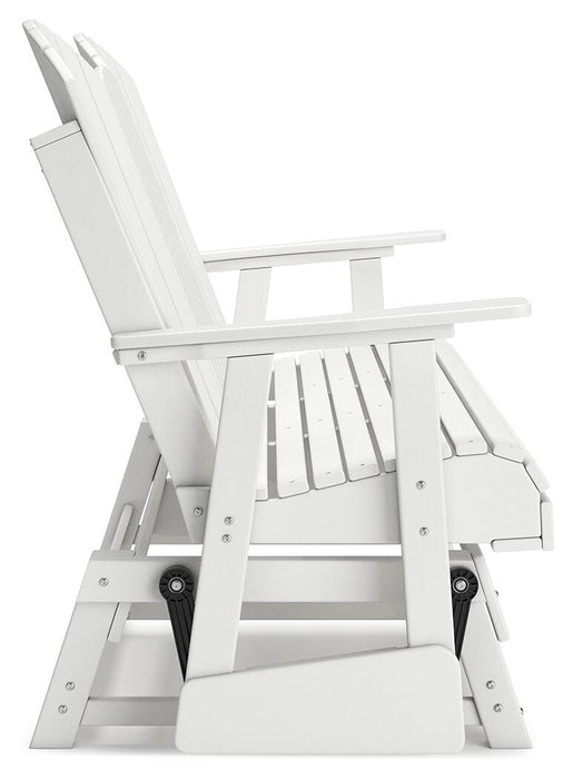 Hyland wave Outdoor Glider Loveseat - Clarks Hardware - Iowa