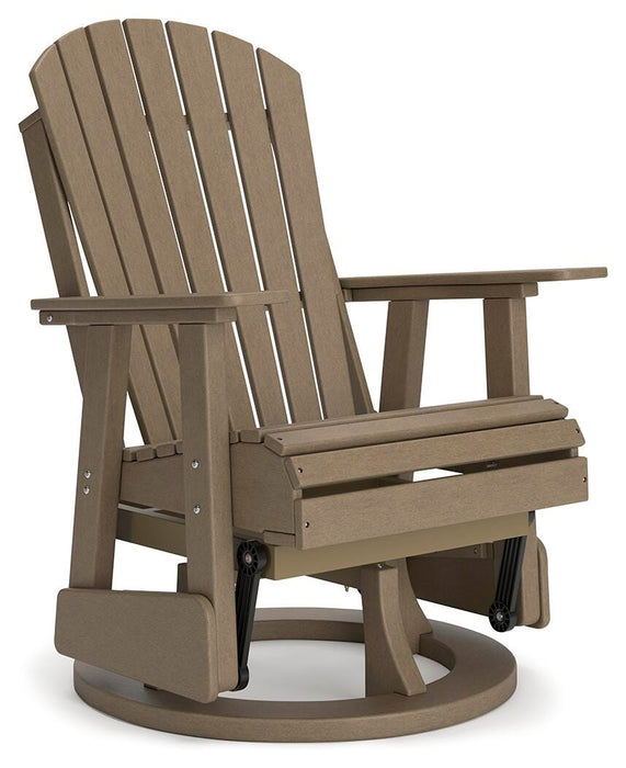 Hyland wave Outdoor Swivel Glider Chair - Clarks Hardware - Iowa