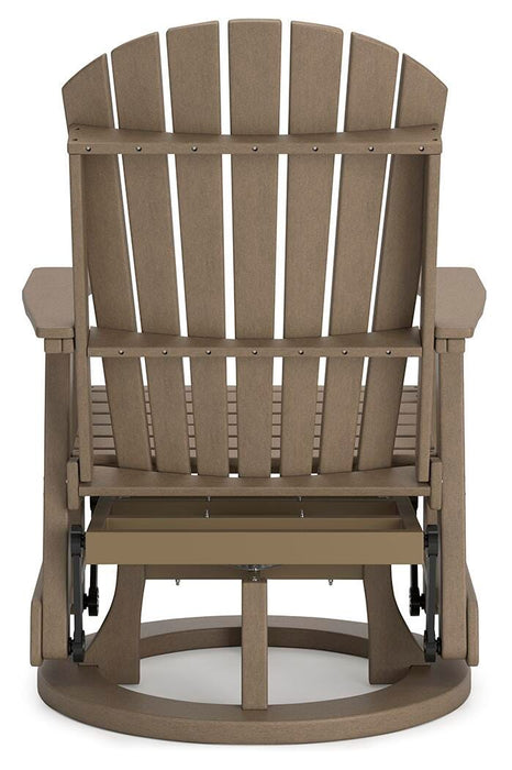 Hyland wave Outdoor Swivel Glider Chair - Clarks Hardware - Iowa