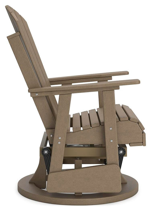 Hyland wave Outdoor Swivel Glider Chair - Clarks Hardware - Iowa